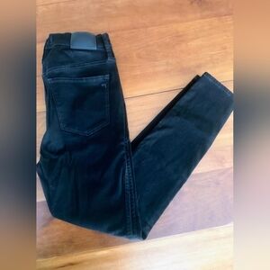 Madewell Black High-Rise Skinny Jeans, Size 29